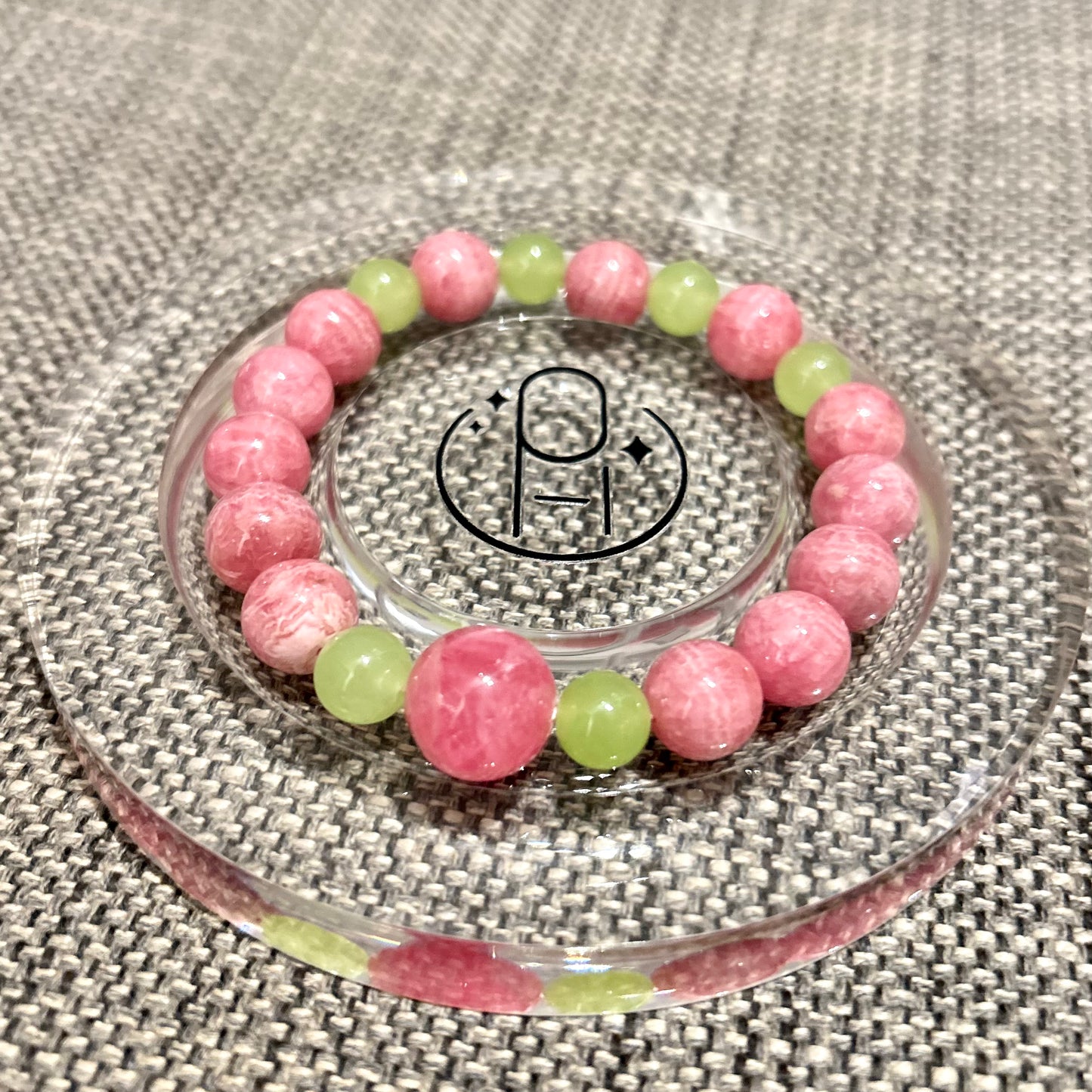 Crystal Bracelet: Serenity Blush