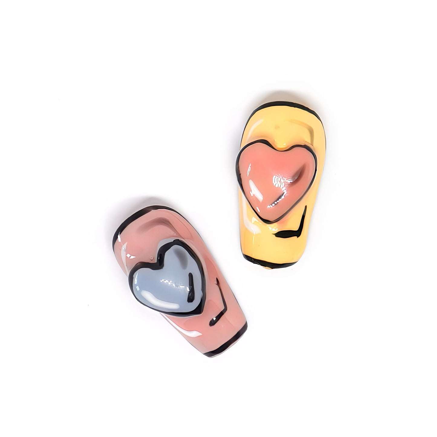 Press-On Nails: Comic Illusion