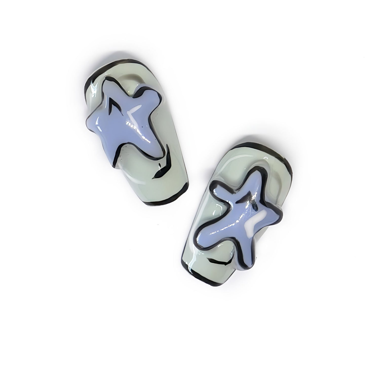 Press-On Nails: Comic Illusion