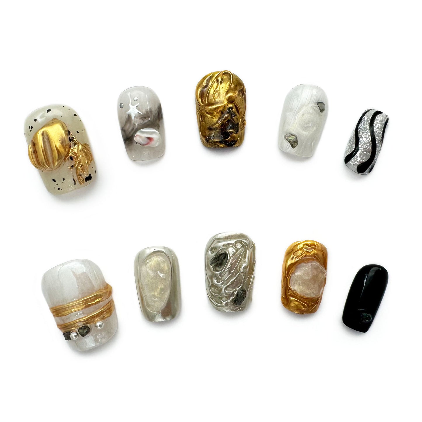 Press-On Nails: Cosmic Metal