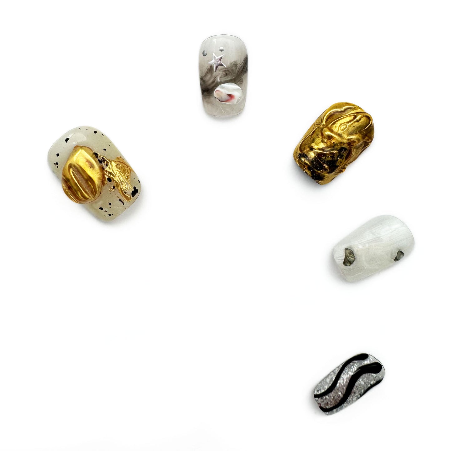 Press-On Nails: Cosmic Metal