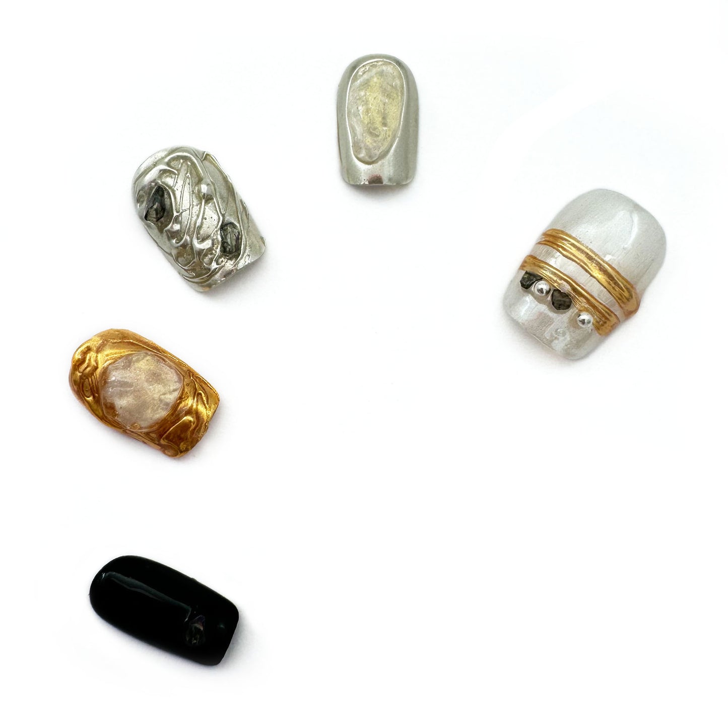 Press-On Nails: Cosmic Metal