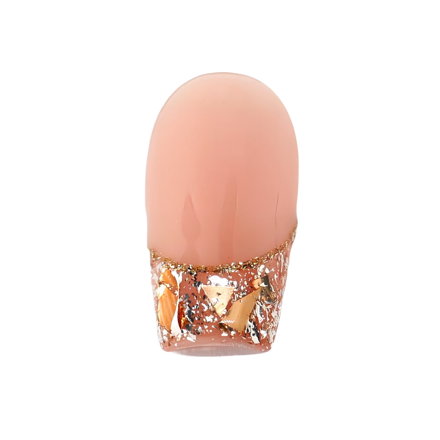 Press-On Nails: Golden Touch