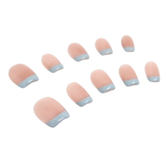 Press-On Nails: Blue Dusk