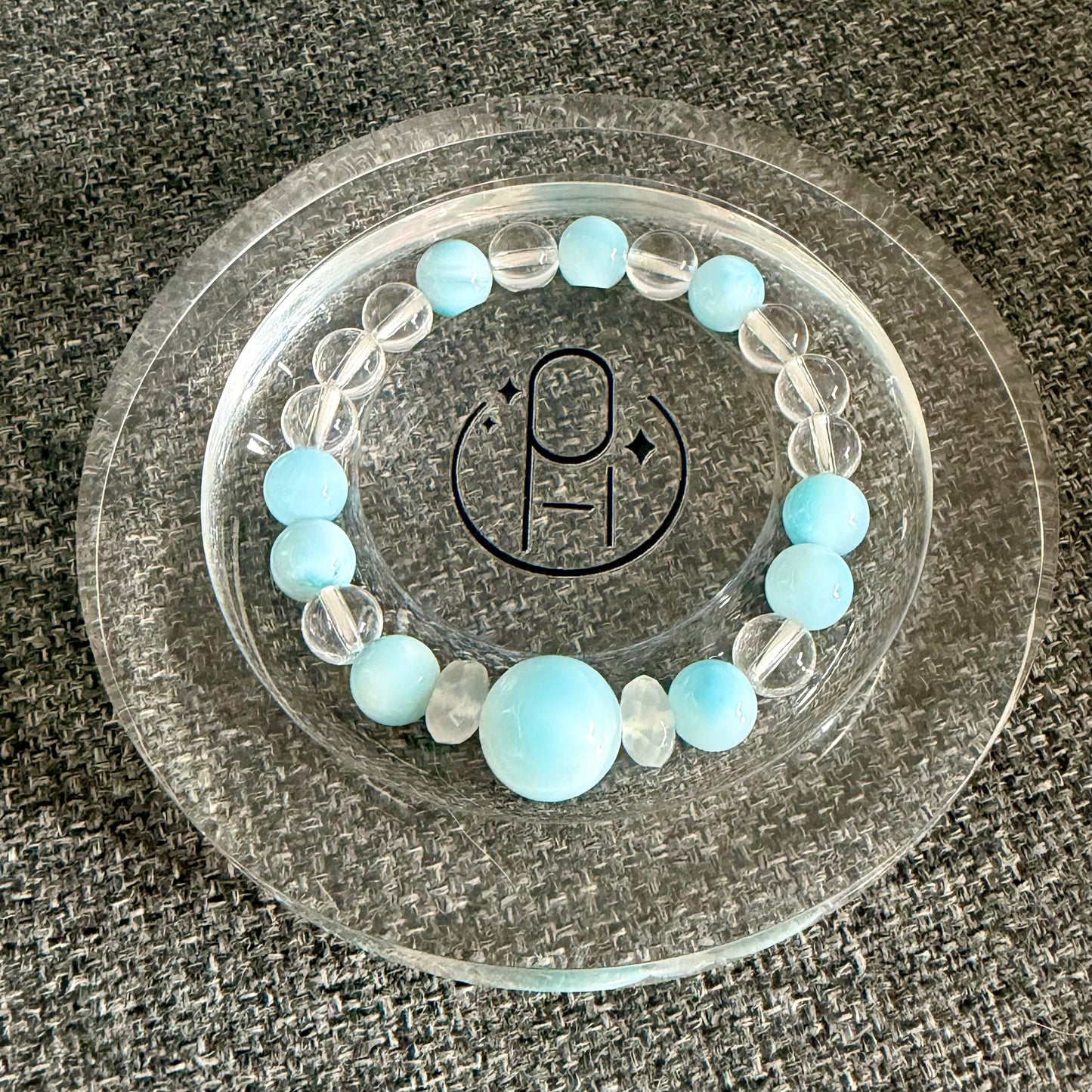 Crystal Bracelet: Moonlit Tide