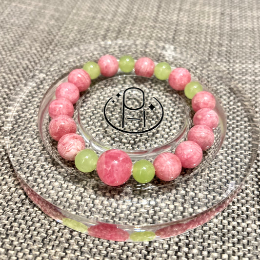 Crystal Bracelet: Serenity Blush