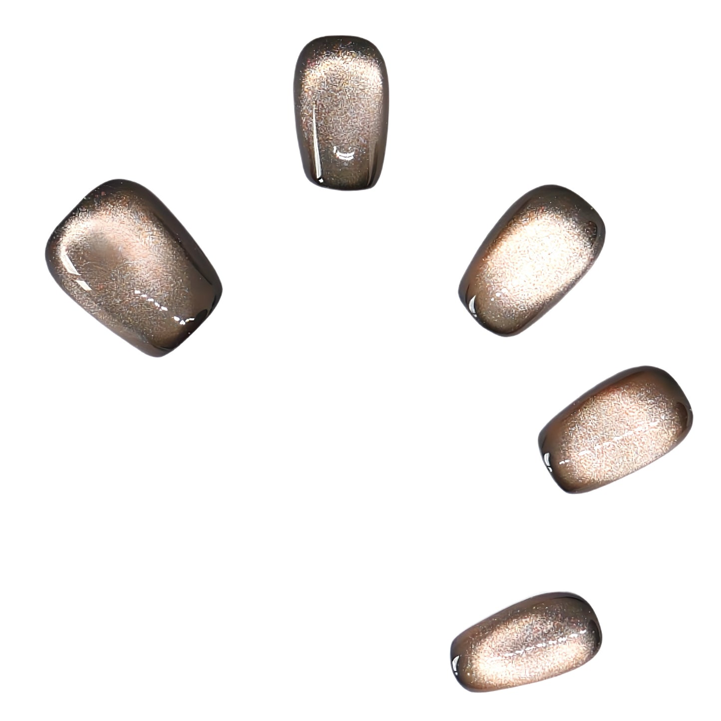 Press-On Nails: Midnight Obsidian