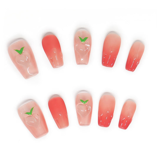 Press-On Nails: Fruit Punch