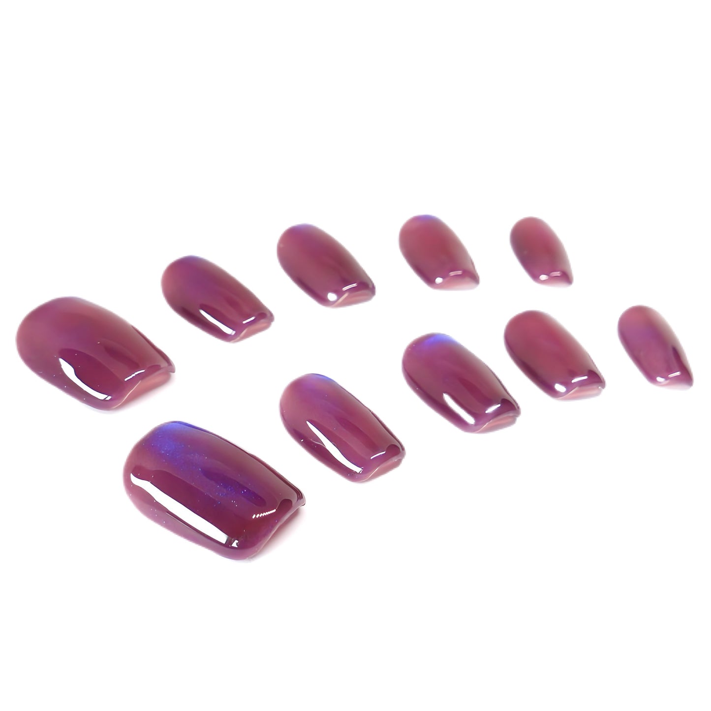 Press-On Nails: Enchanted Amethyst