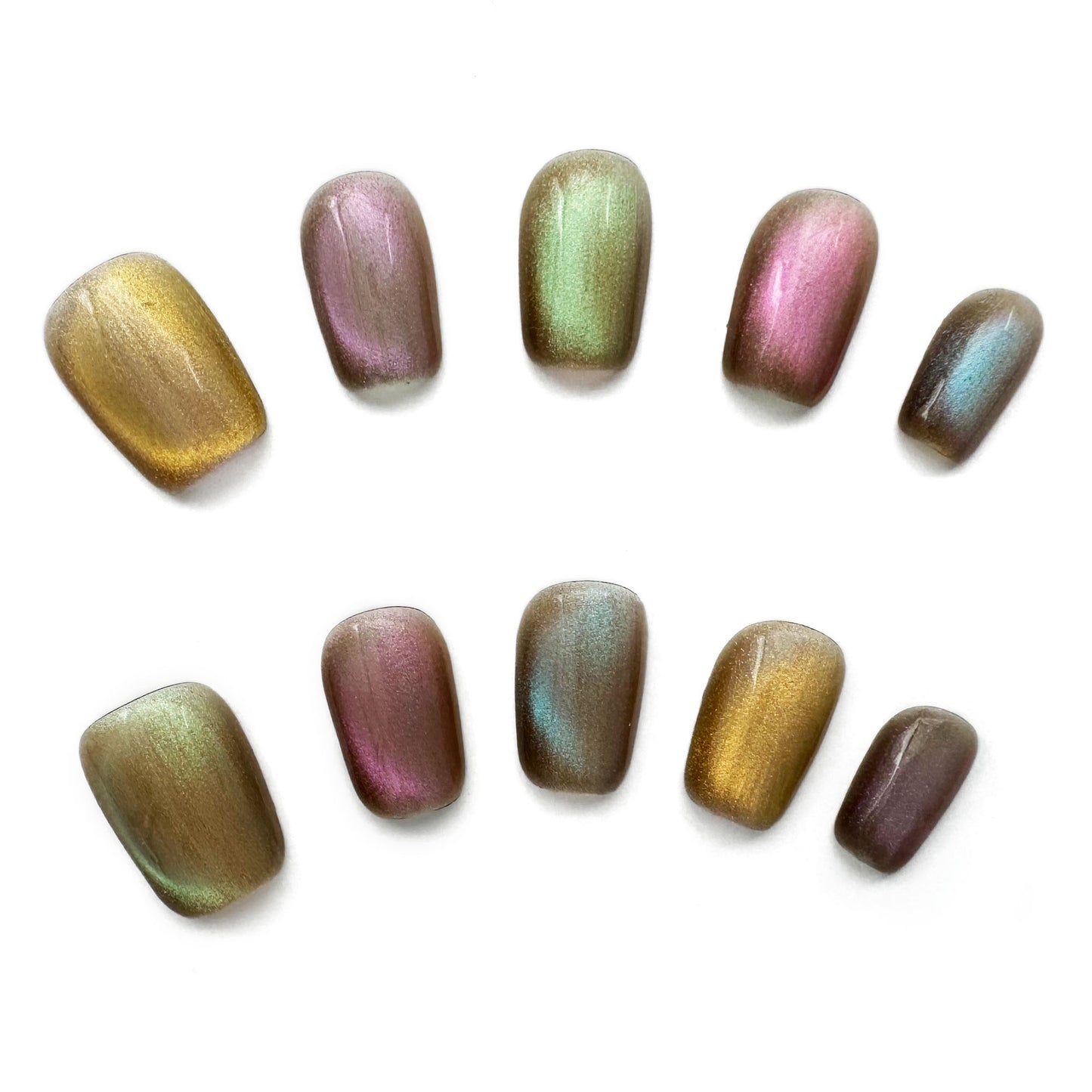 Press-On Nails: Prism Glow